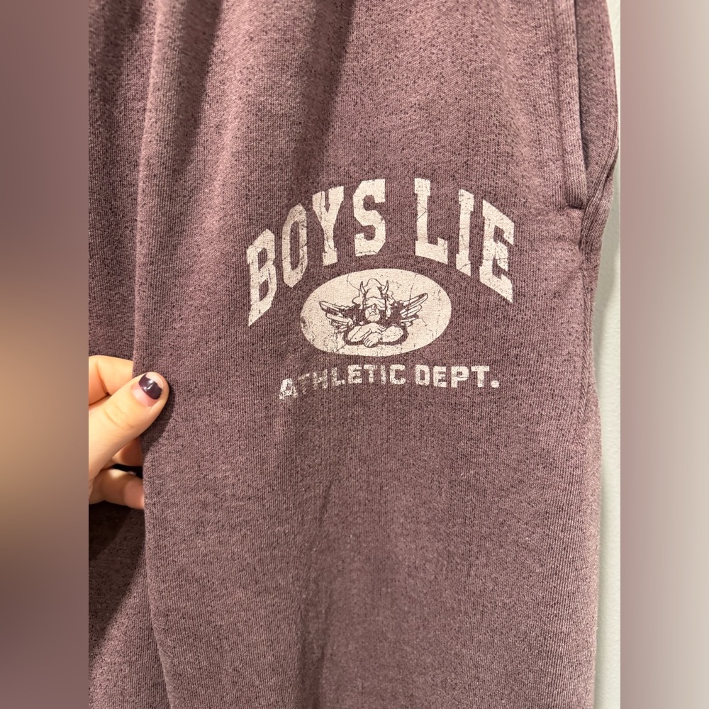 Boys Lie Sweatpant in Purple Size Small - Picture 5 of 8